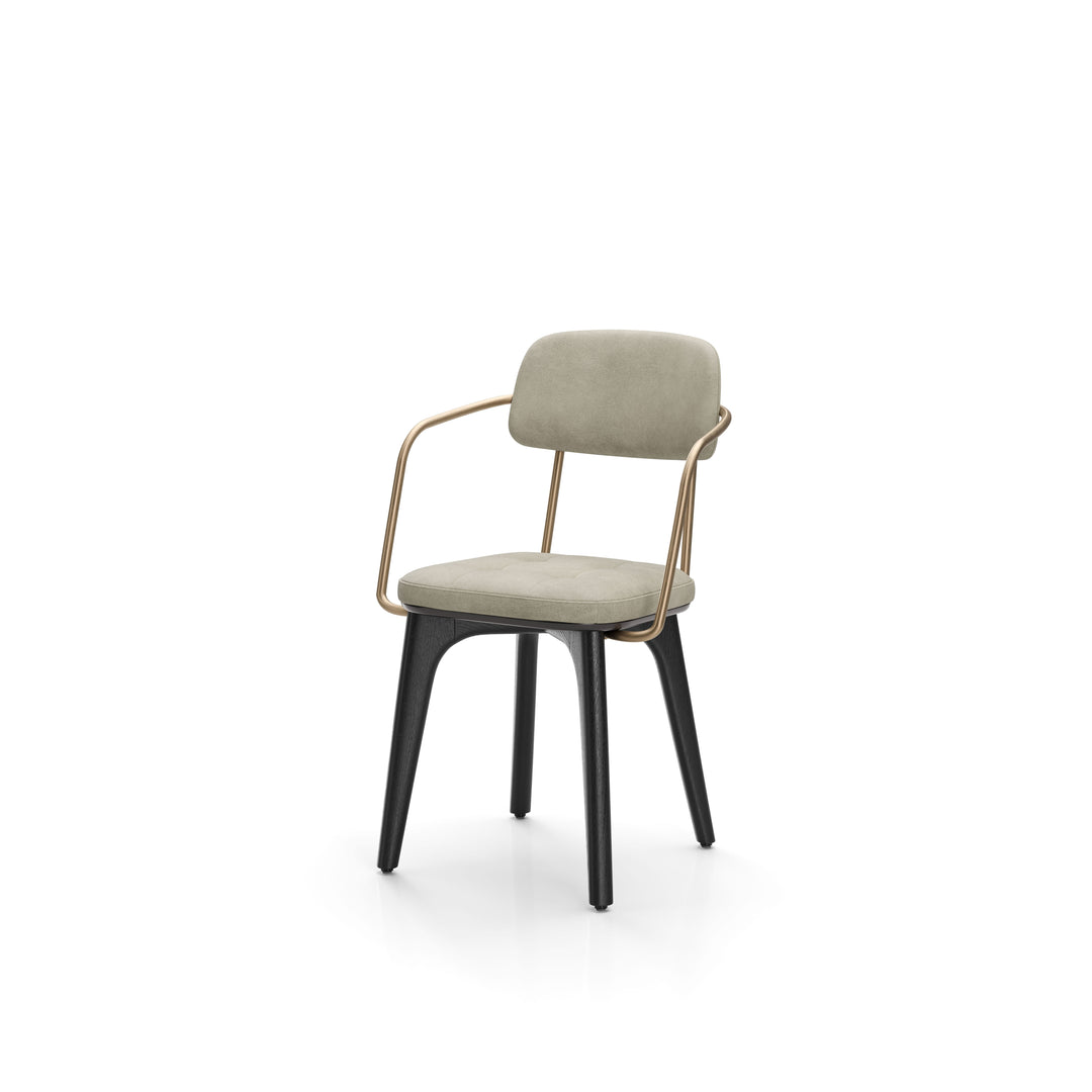 Utility Dining Armchair Upholstered