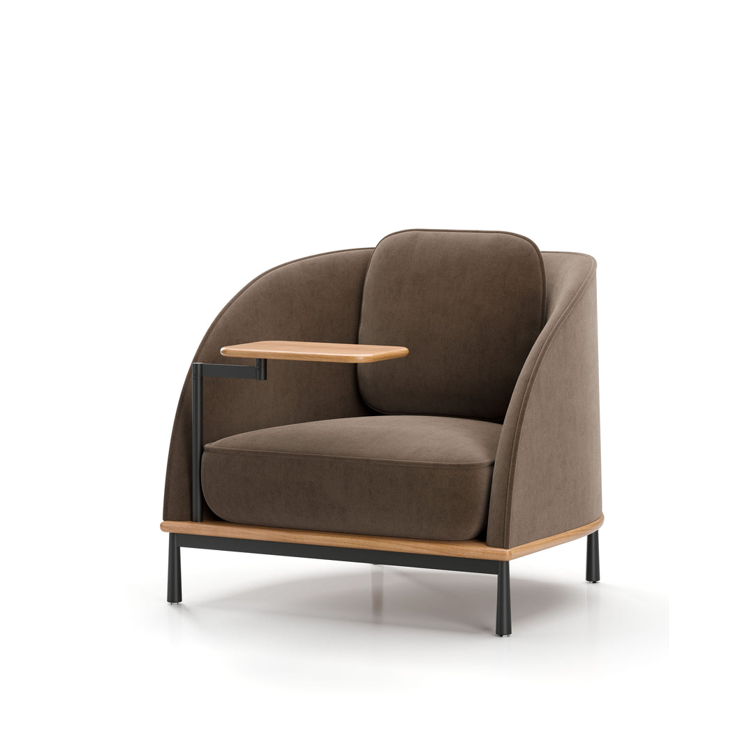 Arc Lounge Chair with Tablet