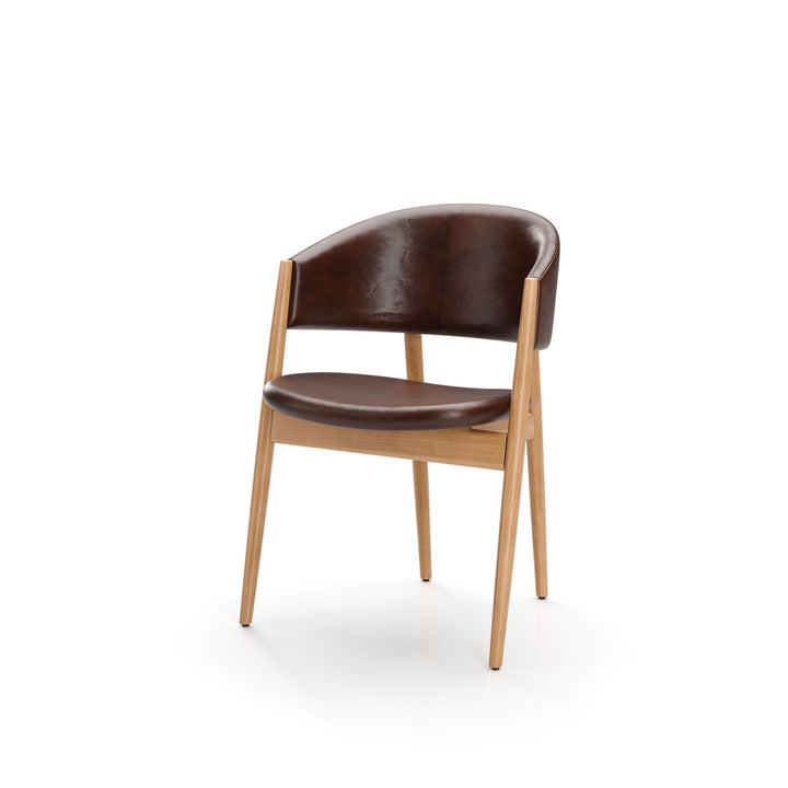 Ougi Dining Chair Half Back
