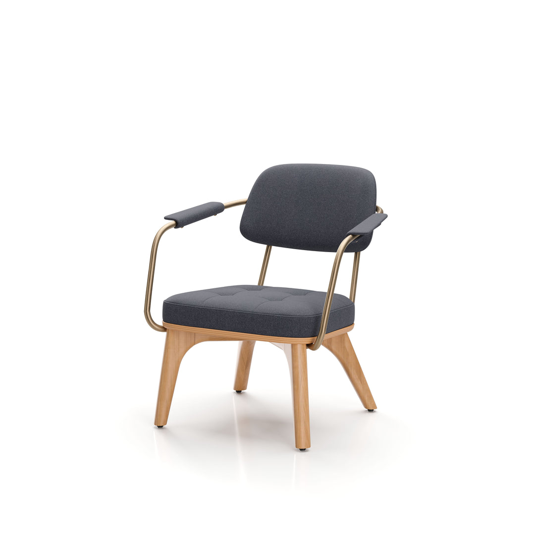 Utility Lounge Chair Half Back