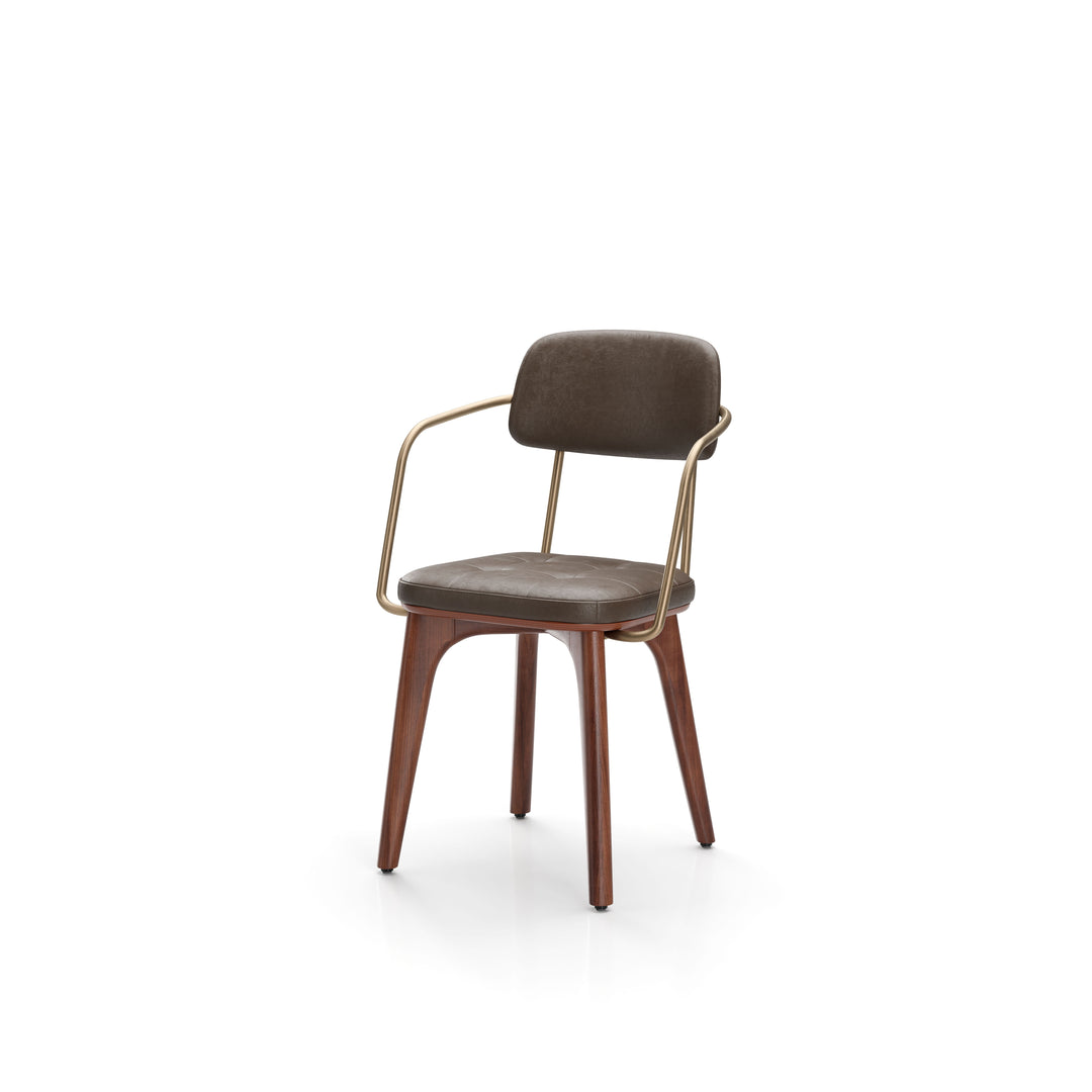 Utility Dining Armchair Upholstered