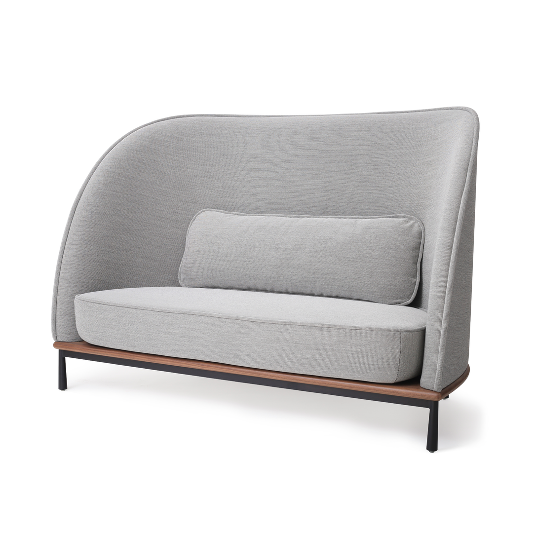 Arc High Back Loveseat
