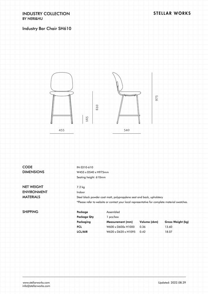 Industry Counter Chair SH610