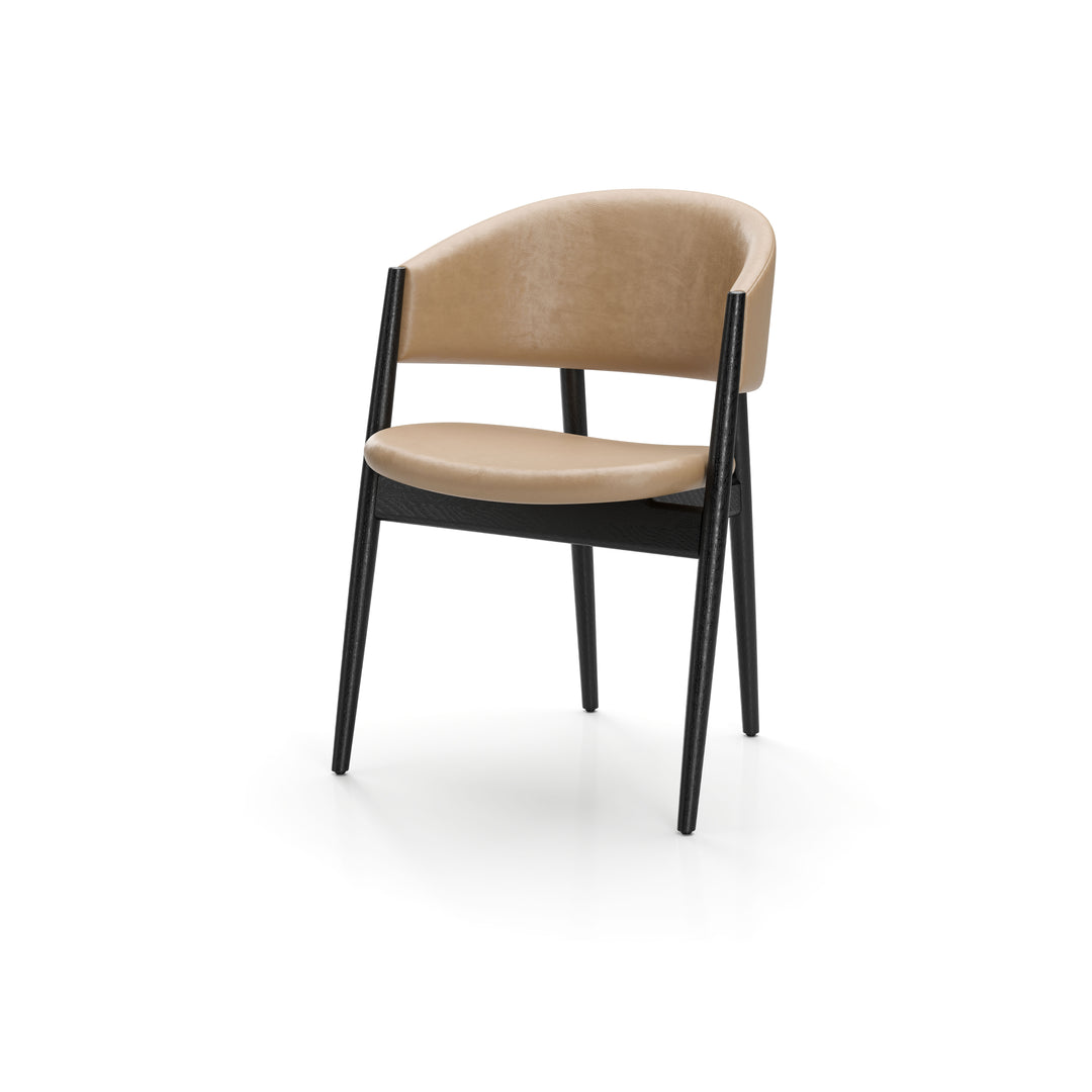 Ougi Dining Chair Half Back