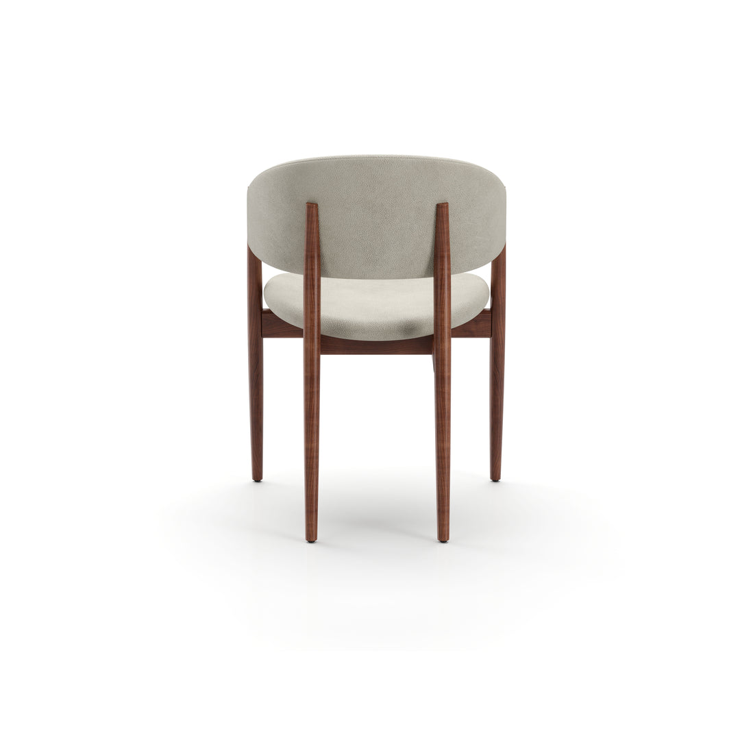 Ougi Dining Chair Half Back