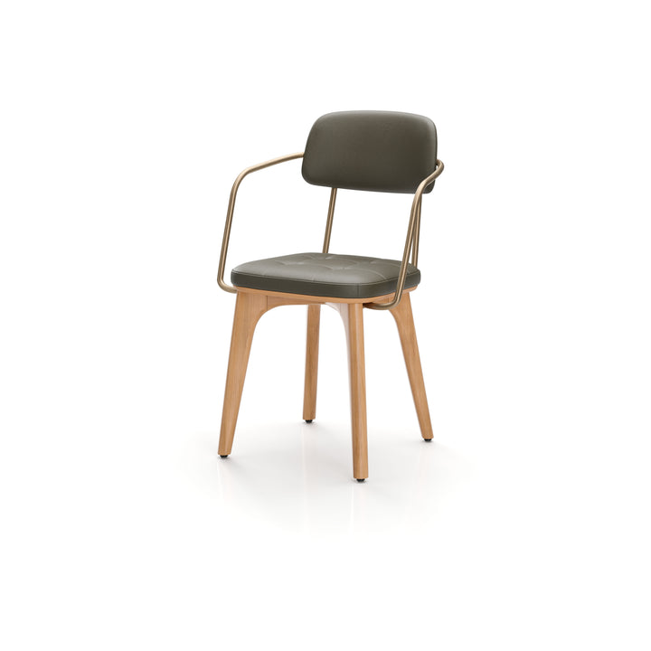 Utility Dining Armchair Upholstered