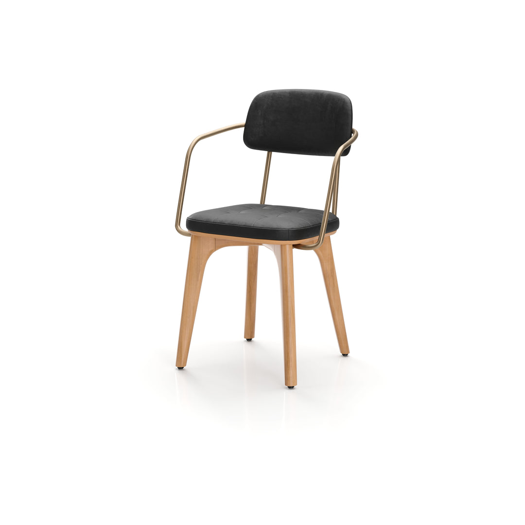 Utility Dining Armchair Upholstered