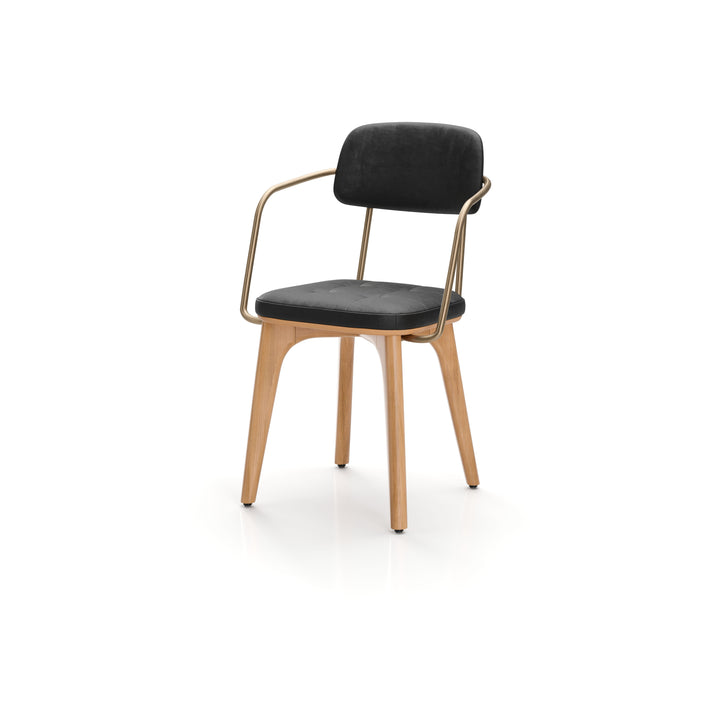 Utility Dining Armchair Upholstered