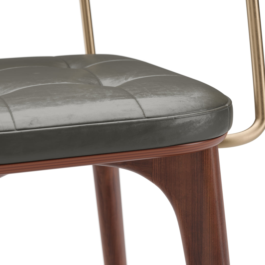 Utility Dining Armchair Upholstered
