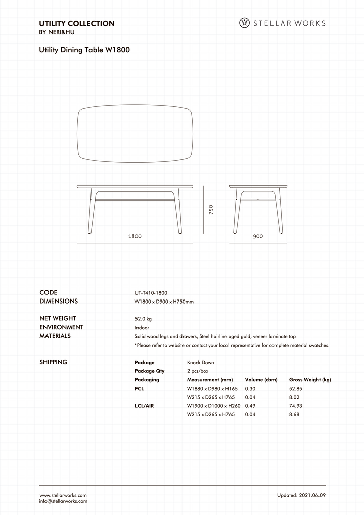 Utility Dining Table